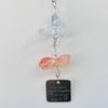 Bag Hanging Goldfish Bead Keychain Car Decor Key Ring Cute Bead Phone Chain  Students