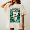 Dandadan tshirt Women Retro Breathable Gothic anime Y2k tshirt Pop Culture aesthetic Digital Psychedelic Graphic Breathable