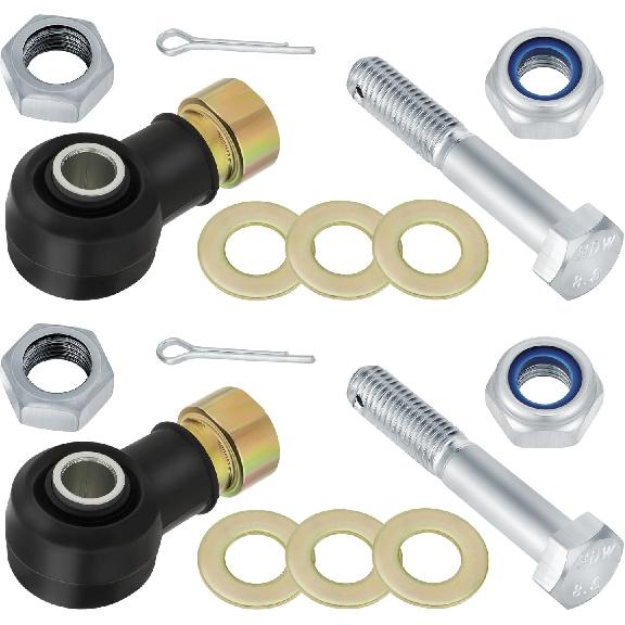 JAVIK Outer Tie Rod End 2 Set For Polaris RZR 570 800 900 Ranger 400 425 500 570 700 800 900 1000 ACE 325 570 900 Brutus HD GEM E2/E4/E6 EM1400