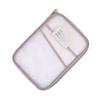 A4 Stationery Storage Bag Double-layer Mesh Zipper Bag Large Capacity Organizer Folders School Office Supplies Stationary Bag
