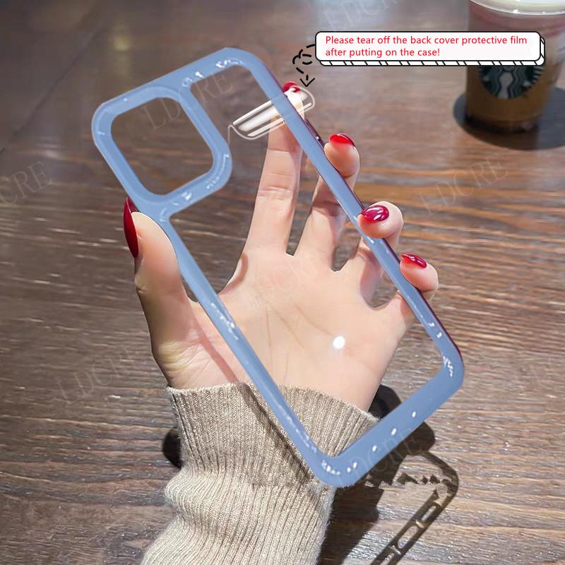 For Samsung M16 Case Cover Samsung M16 Capas New Shockproof Phone Bumper Transparent Colour Clear Fundas Samsung Galaxy M16 M 16