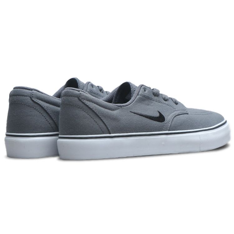 Nike Clutch Canvas SB Dark Grey Unisex Sneakers Black White 729825-007