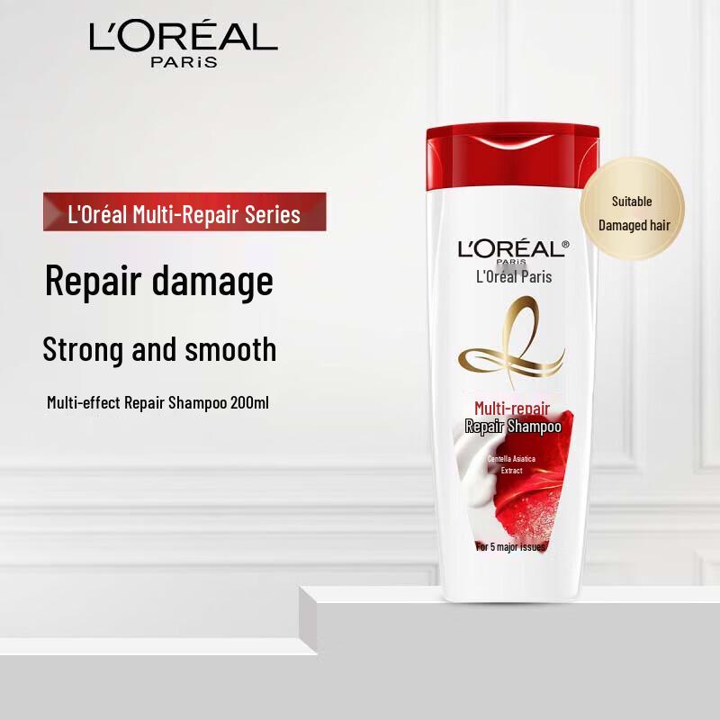L'Oréal Multi-Effect Repair Shampoo (2 x 200ml)
