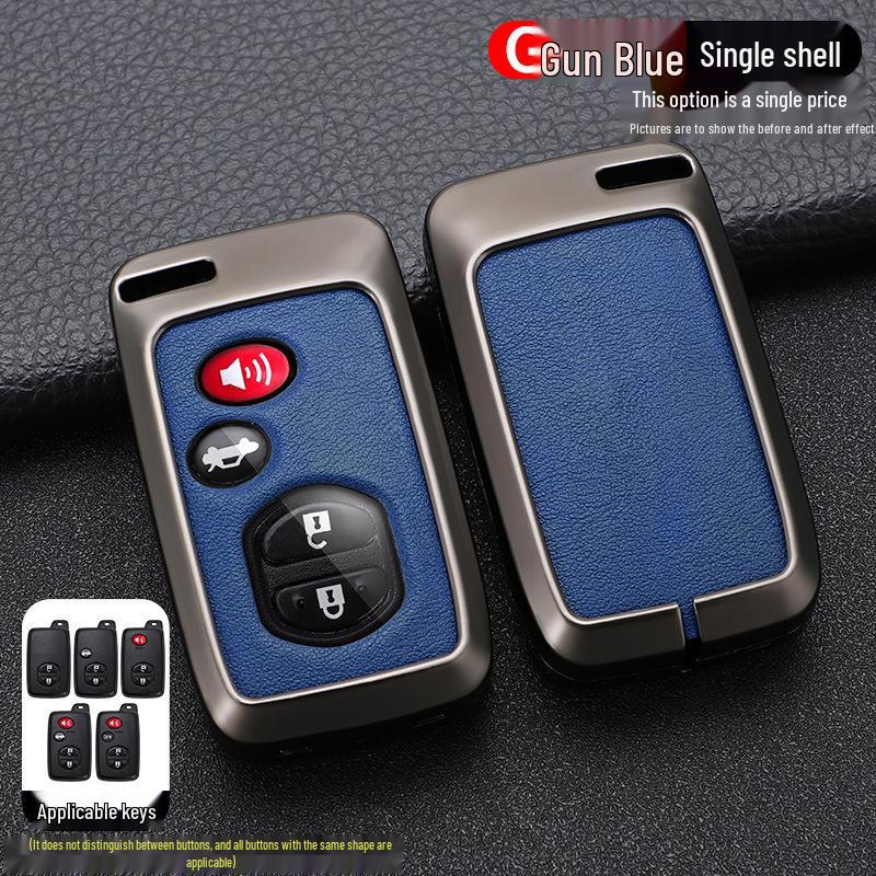 Подходит для Toyota Corolla, Levin, Camry, Highlander, RAV4, Crown, CH-R и Reiz Чехол для ключей