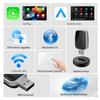 2 в 1 беспроводной Carplay Android Auto адаптер Ai Mini Box Plug&Play автоматическое подключение совместимо с 99% автомобилей для автомобильного радио