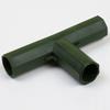 Plastic Structure Connector Green Outdoor/ Garden Greenhouse Pole Joints Adapter