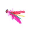 6pcs Outdoor Sports Game Colorful Foot Sports Chinese Jianzi Sport Training Kick Shuttlecock