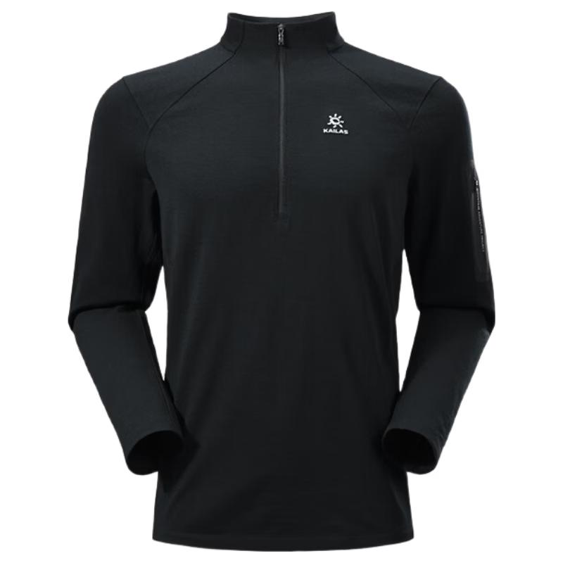 KAILAS XM2 Merino Blend Half-Zip Long Sleeve Tee