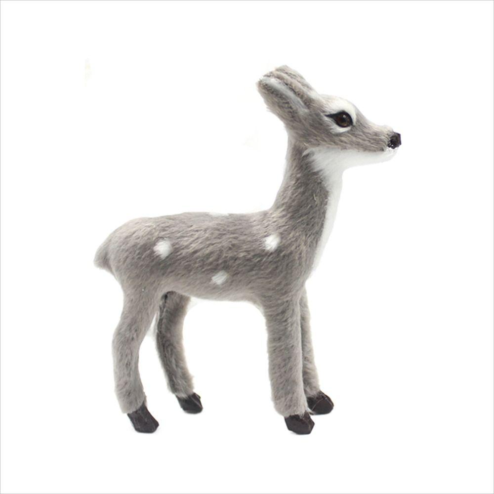 Garden Miniatures Artificial Deer Deer Ornaments Christmas Deer Animal Sika Deer Simulation Deer