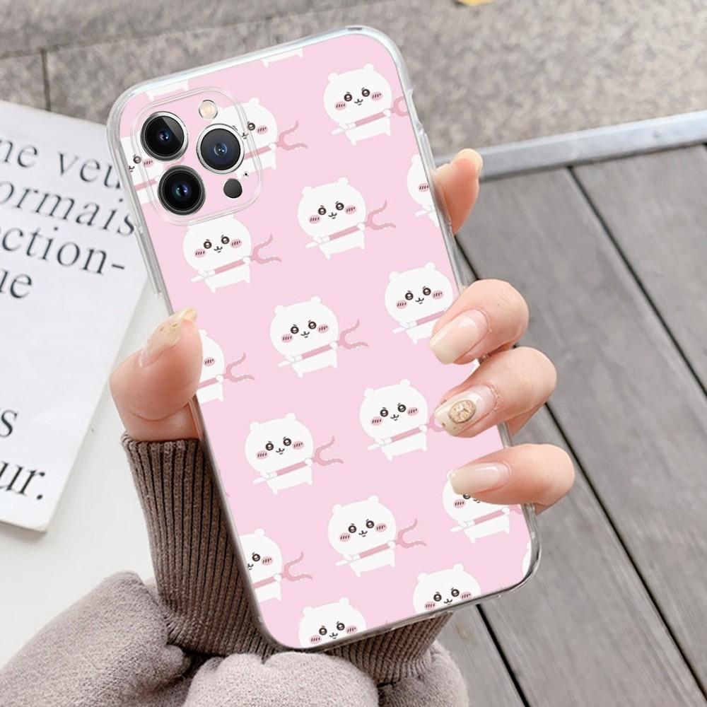 C-ChiikawaS Милый Силиконовый Мягкий Чехол для Телефона для iphone 15 14 13 12 11 Pro Mini XS MAX 8 7 6 Plus X XS XR Чехол