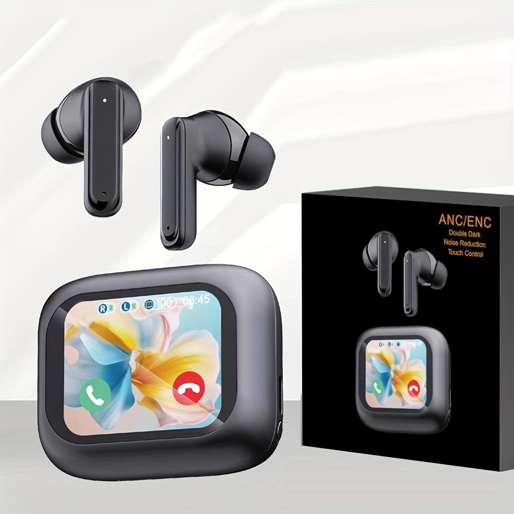 high quality2025 New Upgraded Smart LCD Touchscreen Earbuds, New Wireless Earbuds, Unisex Sports Earbuds, Chinese/English Language Switching,