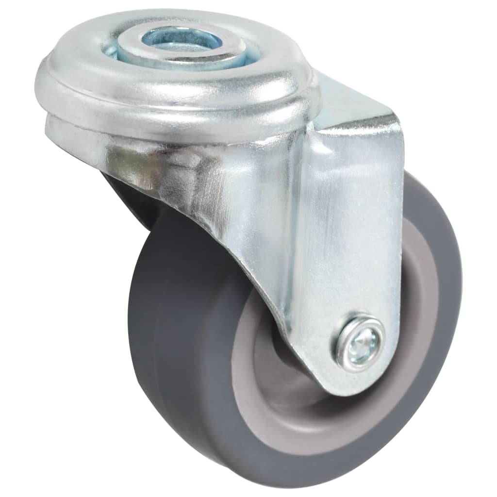 8 pcs. Swivel Casters with Bolt Hole 50 mm