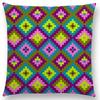 Квадратная наволочка с красочным геометрическим узором / Наволочка / Декоративная линия / Подушки для дивана для домашнего декора x