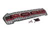 Front Grille (2015-2018, Red, LED) for Ford Ranger
