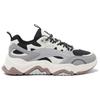 Fila Крошечные Rumble V2 Удобные повседневные амортизирующие износостойкие низкие кеды Унисекс кроссовки Черный Белый Серый 1JM02757F_021