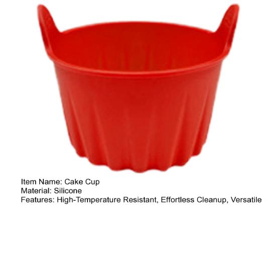 Силиконовые формы для выпечки маффинов, пищевые, антипригарные, для кексов, конфет, многоразовые