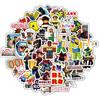 Roblox Stickers 60 Pcs Cartoon Game Character Waterproof Vinyl Decals For Car Skateboard Luggage Laptop Notebook Kids Game Fans