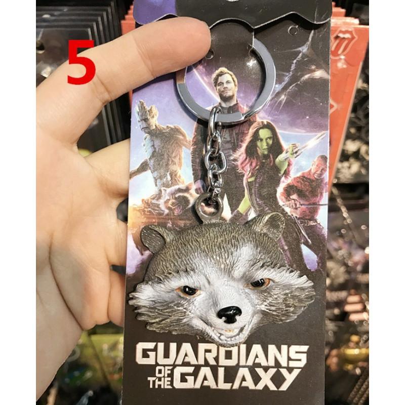 Guardians Of The Galaxy Alloy Groot Rocket Raccoon Keychain Gift For Fans