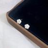 Flower Earrings Are High-end, Simple, Versatile and Elegant, Small and Exquisite, Ear Piercing Ear Decorations