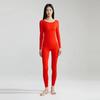 CALVIN KLEIN Thermal Top Women's Garnet Red (Unisex) Thermal Tops AD0003 3RB