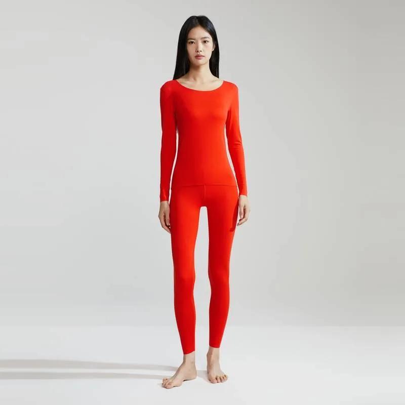 CALVIN KLEIN Thermal Top Women's Garnet Red (Unisex) Thermal Tops AD0003 3RB