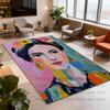 Modern Ins Abstract Cartoonstyle Living Room Carpet Washable Non-slip Decoration Home Rug Soft Fluffy Lounge Sofa Floor Mats