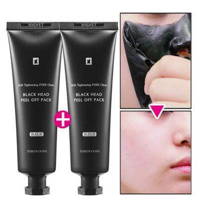 Tosowoong 1+1 Pore Clinic All Kill Peel Off Pack, 2 упаковки
