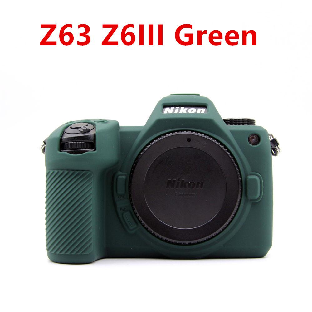 Мягкий силиконовый защитный чехол-накладка для камеры для Nikon Z50 Z50II Z5 Z6 Z7 Z6II Z7II Z6III Z63 Сумка для камеры Резиновая кожа