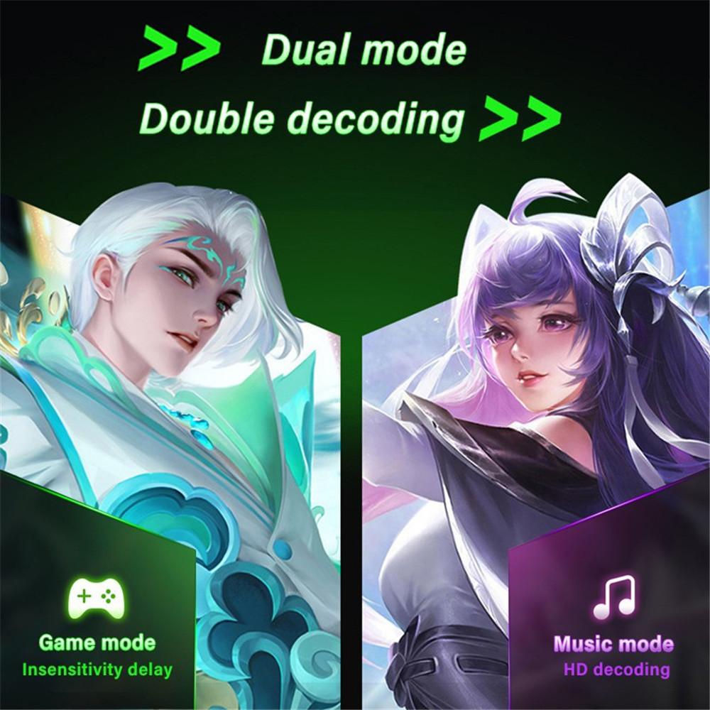 Беспроводные наушники Bluetooth 5.0 с низкой задержкой, стереоигровые наушники HIFI, спортивные наушники TWS, водонепроницаемые гарнитуры с шумоподавлением