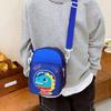 Canvas Kids Cartoon Shoulder Bag With Lightweight Design For School And Travel