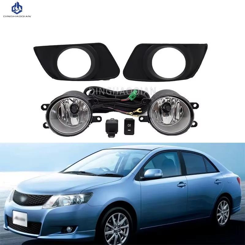1 Комплект Противотуманных фар Фары для Toyota Allion Premio 2008 2009 2010 -2015 Противотуманные фары Автомобильный комплект противотуманных фар С проводкой Лампочкой Переключателем