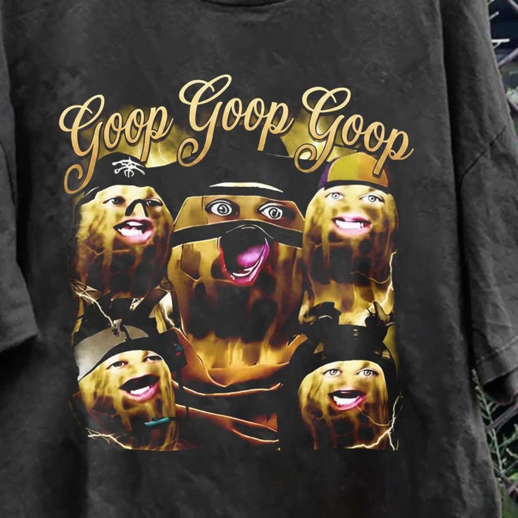 Футболка GOOP с жареным арахисом, Футболка Bungulator, Смешная футболка с мемом GO001
