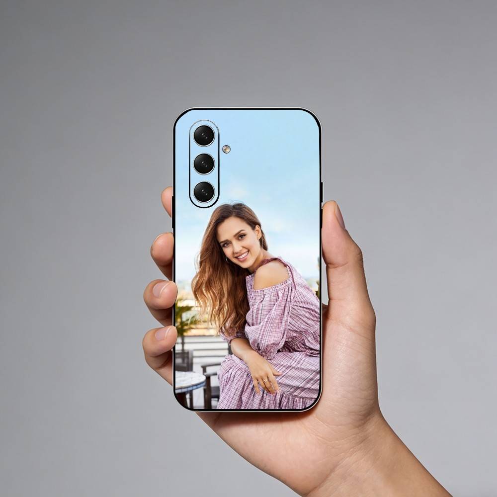 Actor J-Jessica A-Alba Phone Case For Samsung Galaxy A73,A21s,A22,A31,A52,A53,A71,A41Soft Black Shell