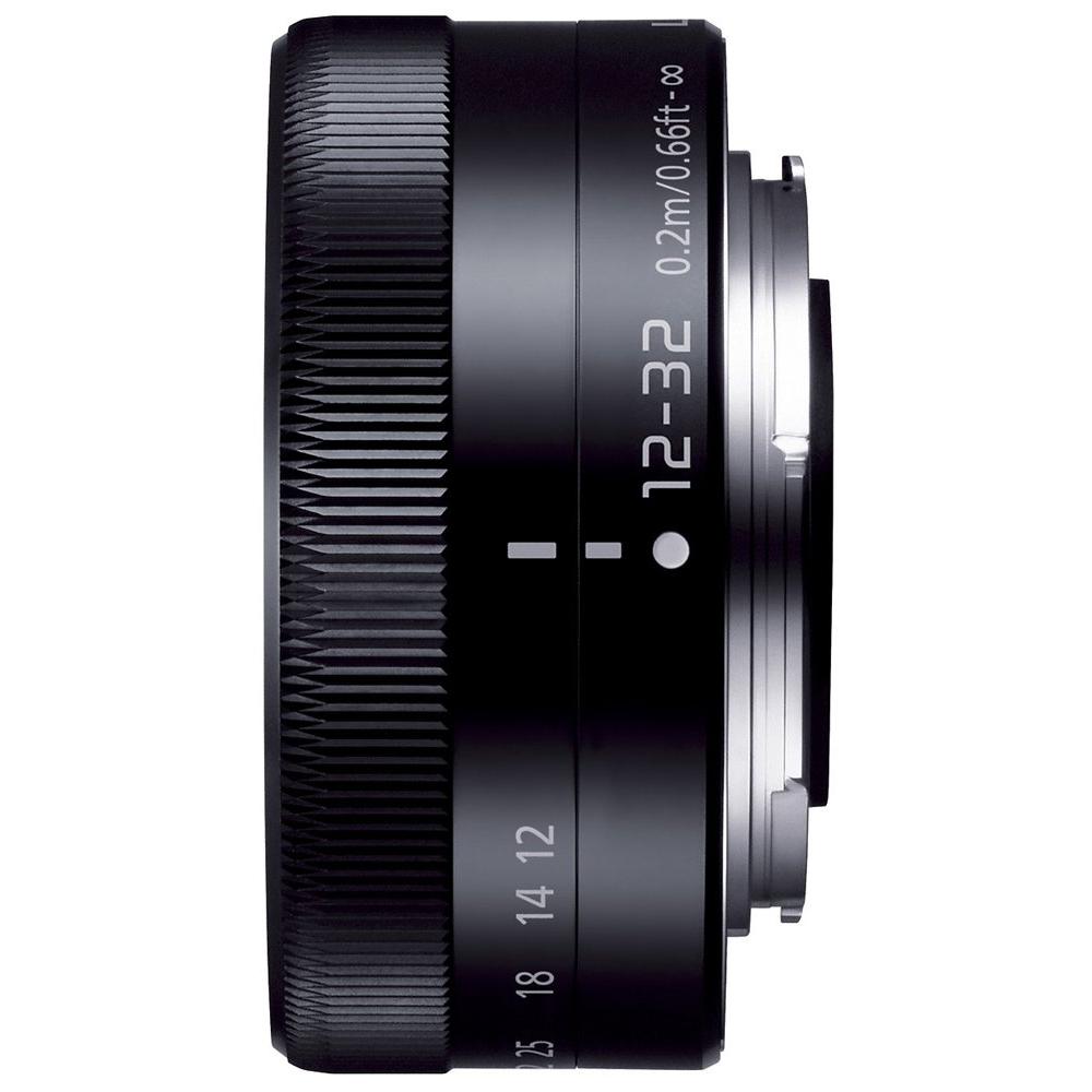 Panasonic Стандартный зум-объектив для Micro Four Thirds Lumix G VARIO 12-32mmF3.5-5.6 ASPH.MEGA OIS. Черный H-FS12032-K