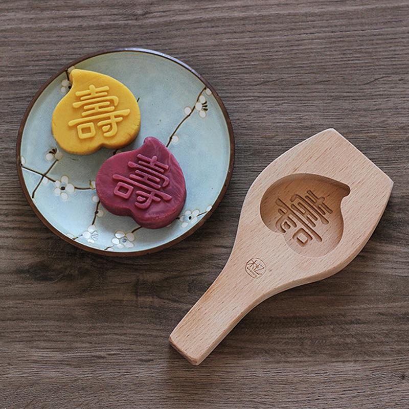 Форма для выпечки торта Moon Cake, тыквенный пирог с зеленой фасолью, выпечка, магазины, деревянная форма, кухонные принадлежности