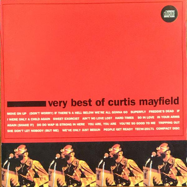 CD CURTIS MAYFIELD - Very Best Of Curtis Mayfield TECW20171 Overseas Record 1996 Япония Соул/Фанк