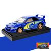 1/32 Scale Subaru Impreza WRX STI Rally Supercar Diecast Model Alloy Metal Car Children's Toy Car Miniature Mini GT Holiday Gifts