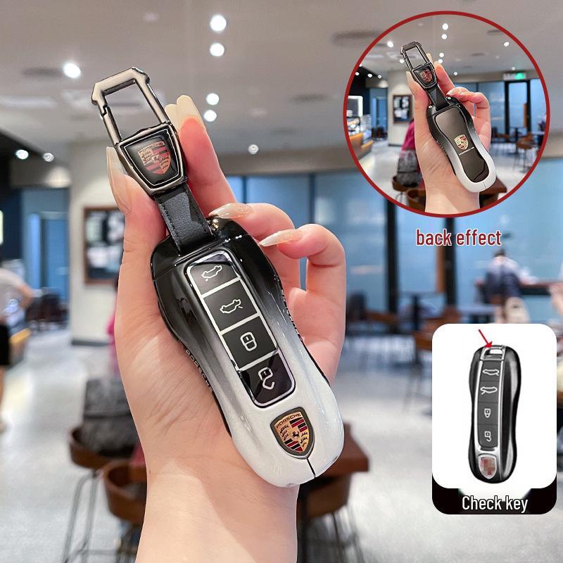 Porsche Cayenne, Taycan, Panamera, 911, Macan, 718 Key Case Buckle