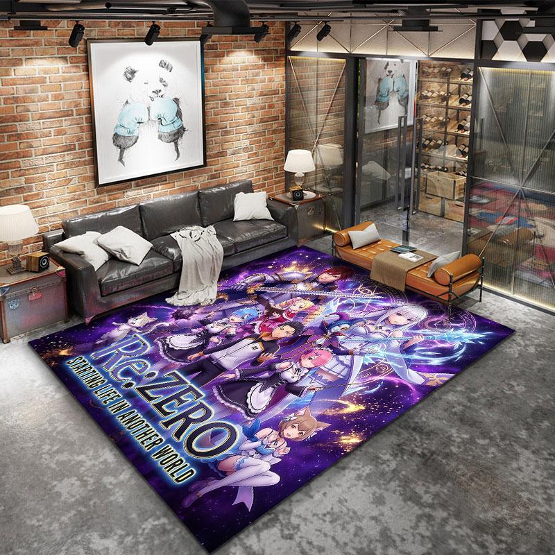Re Zero Carpet Rug For Living Room Bedroom Home Sofa Decoration Kids Play Nonslip Floor Mat