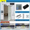 Password-Activated Access Control System with Card Reader & Electromagnetic Glass Door Lock