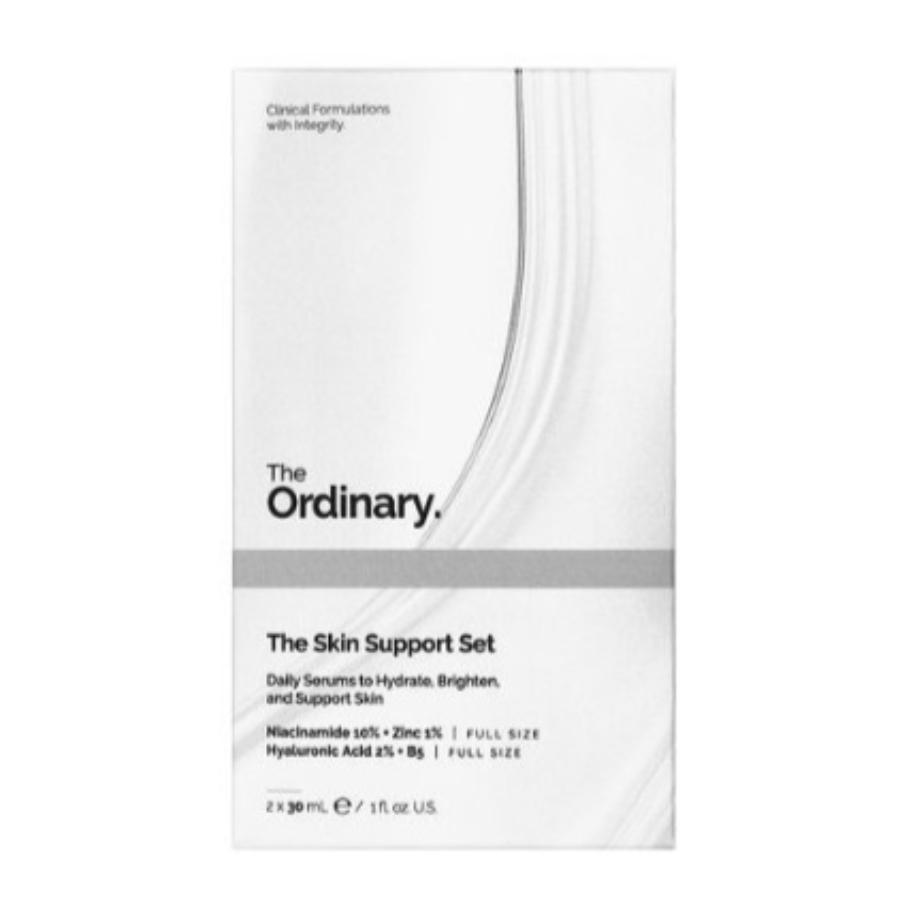 THE ORDINARY Набор для поддержки кожи (Ниацинамид 10% + Цинк 1% 30мл, Гиалуроновая кислота 2% + B5 30мл)