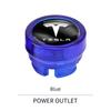UBFMQ1 Car Ignition Device Lighter Cap Dust Proof Cover Accessories For Tesla Model 3 Y Roadster Cybertruck Juguete Coil S X Bonina