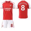 Arsenal Home Football Set - No. 14 Yorcres, No. 41 Rice, No. 7 Saca, No. 8 Oldgao 2526 Season Jersey