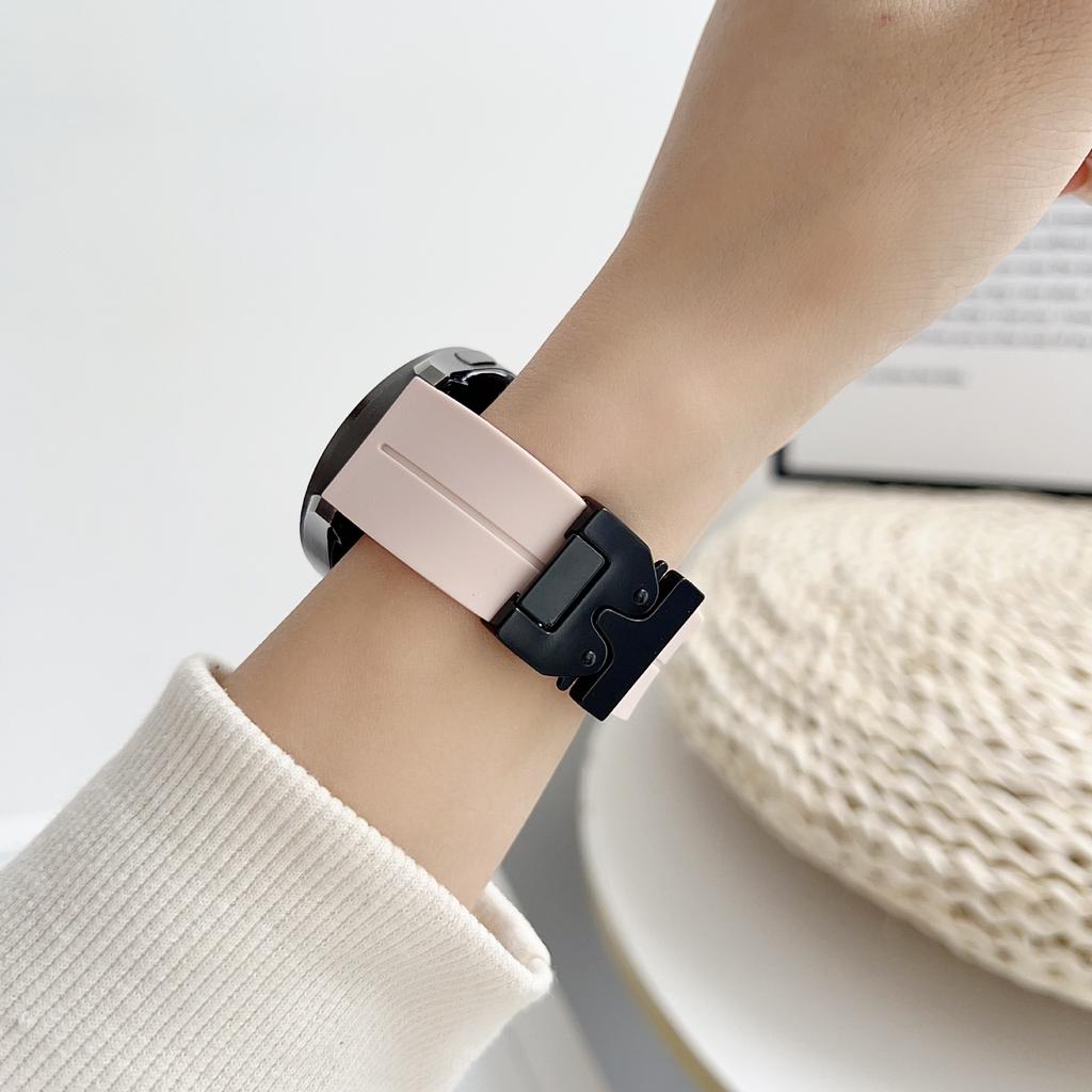 Suitable for Huawei GT5 Watch GT4 Parachute Buckle watch4/3/2Pro Silicone Sports Strap 20/22mm
