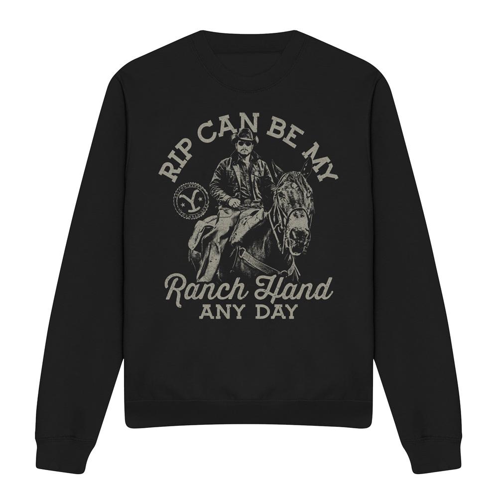 Унисекс Взрослая толстовка Yellowstone Rip Can Be My Ranch Hand