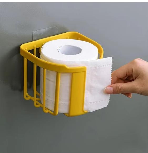 Настенный ящик для хранения липкой бумаги без перфоратора, держатель для туалетной бумаги, полка для туалетной бумаги, ванная комната, кухня, коробка для салфеток