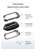 BMW Key Case for 2024 X5, X1, 7 Series, X7, X6, 5 Series, and 740: Stylish Buckle Design