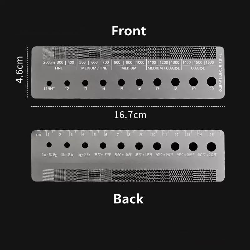 Сравнительная таблица толщины помола кофейного порошка. Сравнительная шкала толщины помола кофемолки. Аксессуары для кофе.