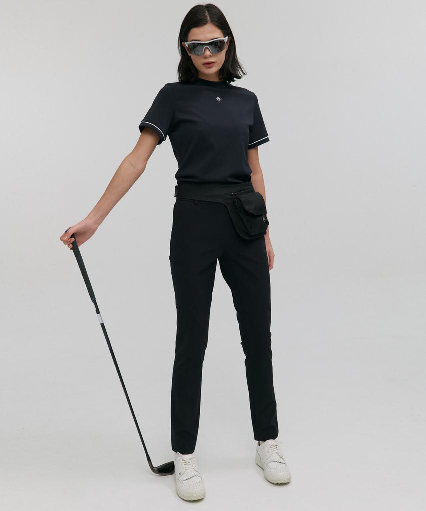 MONDAYFLOW Straight Golf Pants_Black