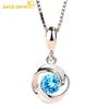 Women Necklace Pendant Copper Alloy Zircon Fashion Gift
